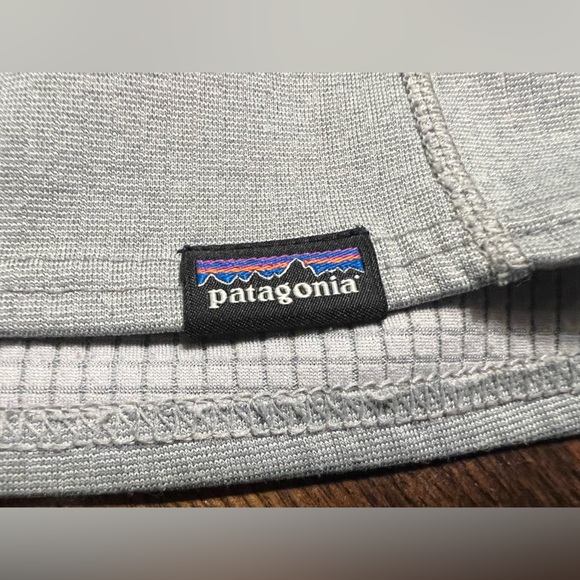 Patagonia Women’s Capilene Midweight Crew Baselayer Top Sz S Gray FTGX Polartec - Picture 5 of 14
